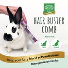 Small Pet Select - Hair Buster Comb For Rabbits  Cats And Dogs  Metal 