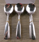 Box Of 36 Social Global Bouillon Spoons   493 016 Og  New S7