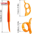 Orange Peeler Set Cosmer Orange Peeler Easy Open Citrus Lemon Citrus Peel Cutter