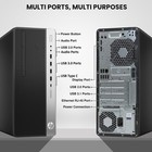 Hp G3 Tower Desktop Computer Pc Intel I5-7500 32gb 1tb Ssd Hdd Wi-fi Windows 11