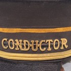 Illinois Central Railroad Conductors Cap   Hat - Damaged Ed V Price Co Chicago
