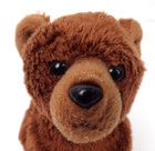 Vintage Russ Berrie Yomiko Classics Gateaux Brown Bear Stuffed Animal Plush 8 