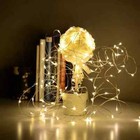4-8pack 20 Led 6 6ft Battery Operated Mini Led Copper Wire String Fairy Lights
