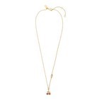 Coach Pave Cherry Woman Necklace 557552 Gld 600 New Item