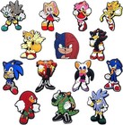 28 Pack Sonic Shoe Decoration Charms