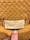 Universal Thread Mustard Yellow Square Neck Textured Long Sleeve Blouse Size Xxl