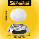 White Led Interior Dome Light For 1971-1973 Chevelle 1971-1979 Nova 1971-75 Vega