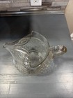 Vtg Macbeth-evens Machob Hobnail 7-5 8  73 Oz Ice Lip Pitcher Water Beverage