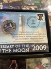 Jfk Half Dollar  Apollo 11  40th  The First Man On The Moon Coin   Stamps  00978