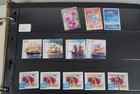 Australia Accumulation Of 1 300  Stamps Mint   Used Stored In Stockbook