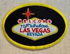 Welcome To Fabulous Las Vegas Sign Patch Nevada Casino Embroidered Souvenir Iron