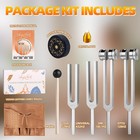 Tuning Forks For Healing128hz  136 1hz  432hz  528hz medical-grade Weighted     