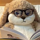 Cute 30cm Angry Rabbit Plush Toy Large Size Stuffed Bunny  Grumpy Cute Plush Dol