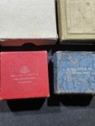 Lot X12 1800s Ww1 Wwi Ww2 Wwii Military Army Us French British Medal Cases Boxes