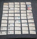 First Day Cover Envelopes Lot 117 Vintage 1938-1960s Huge Lot Collectors Stamps