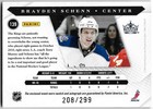 2010-11 Brayden Schenn Panini Luxury Suite Autograph Rc Jersey Rookie Auto Blues