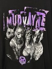 Mudvayne -classic 2000 Makeup Era Image purple Logo -worn 2x T-shirt 2xl