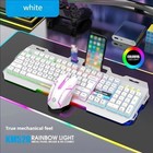 Wireless Keyboard And Mouse Set  mechanical Feel Gaming Keyboard  rechargeable