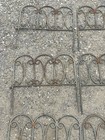 Vintage Wrought Iron Scroll Arched Garden Border Edging Fencing Path Lot 17 18   