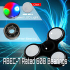White Led Hand Spinner Tri Fidget Focus Desk Toy Edc Adhd Autism Kids Adult X1