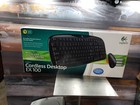 Logitech Cordless Desktop Ex 100 Keyboard W   Mouse New Sealed