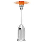41000 Btu Outdoor Freestanding Steel Propane Commercial 84  Patio Heater W wheel