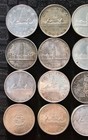 Canada Silver 1 Dollar Coin Lot - Lot Of 16 Silver  1 Canadian Coins
