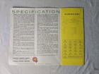 Mga 1600 Mk Ii Uk Sales Brochure More Power To Your Safety 1961 - Swanky Barn