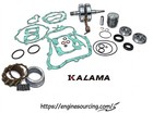 For Yamaha Yz125 1998-2000 Engine Rebuild Kit Crankshaft Piston Bearings  -