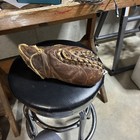 Wilson Antique Vintage 1940 s   1950s 3 Finger 1st Baseman Baseball Glove Mitt