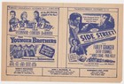 Vintage October 1950 Alexandria Va Carver Movie Theatre Herald Program Flyer