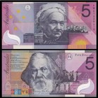 2001 Australia 5 Dollars P-56 Banknotes Unc New