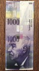 Switzerland 1000 Francs  Random Serial Number  Circulated  Authentic  One Bill 
