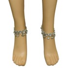 Anklet Payal Fashion Silver Plated Crystal Ankle Foot Bracelets Chain Jewelry