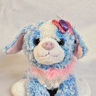 Rare Animal Alley Blue Puppy Dog Plush Toys R Us 2000 Y2k Beanie Flower Boa 8 