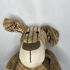 Jellycat 15  Cordy Roy Plush Stuffed Animal Toy Puppy Dog Brown Patchwork Plaid