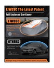 Sliver Full Enclosed Larger Suv Car Cover Universal Fit Tahoe traverse sienna   