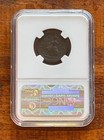 Amazing  1719 Great Britain Farthing  1 4p  - George I - Ngc Vf25 Bn