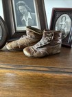 Antique Victorian Child   s Button-up Leather Boots     Late 1800s     Early 1900s