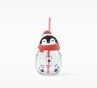 Starbucks 2022 China Christmas Cute Penguin 22oz Glass Cup  650ml