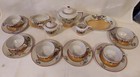 Peach Lusterware Miniature Tea Set Made In Japan Doll s child s 19 Piece Tea Set
