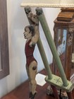 1930 s Handmade Acrobat Folk Art All Original With Stand 