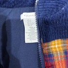 Tahari Vest   Pant Set  Size 4-5 Plaid  Corduroy  Navy  Red  Orange  White  Soft