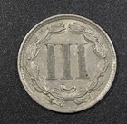 1881 Three-cent Piece  nickel   au    free S h After 1st Item 