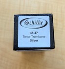 Schilke 47 Standard Series Small Shank Trombone Mouthpiece - Silver Plated