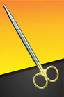 Set Of 5 Tc  Metzenbaum Scissors 7 Inches 180 Mm Straight Surgical Medical Tools