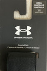 Under Armour Mens Adult One Size Fits All Adjustable Stretch Baseball Belt Black