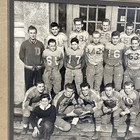 Vintage 1940   s Football Team Photo Pittston Duryea Pa  About 10    X 8    Ne Pa 