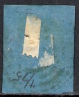 Prussia Scott 4 Used Vf - 1850 2sg Black blue Issue    Cat  16 00