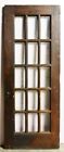 30 x83 x1 75  Antique Vintage Old Wood Wooden Interior French Door Window Glass